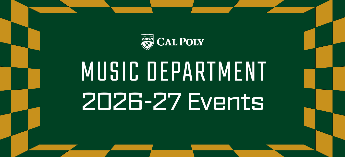 Music Department 2026-27 Events