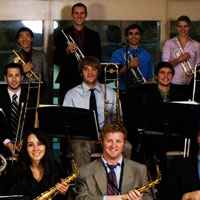 Members of the University Jazz Band