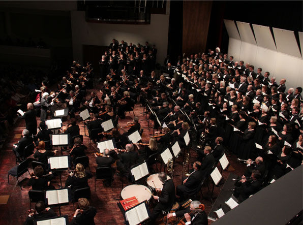 On stage with the SLO Symphony