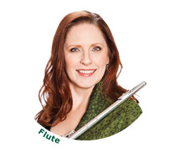 Suzanne Duffy, flute