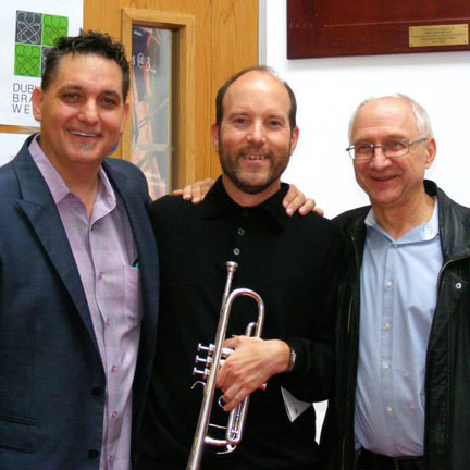 Christopher Woodruff with Rex Richardson and Anthony Plog