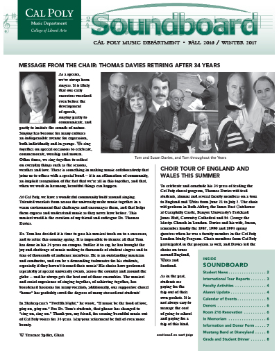 cover of 2016 fall newsletter