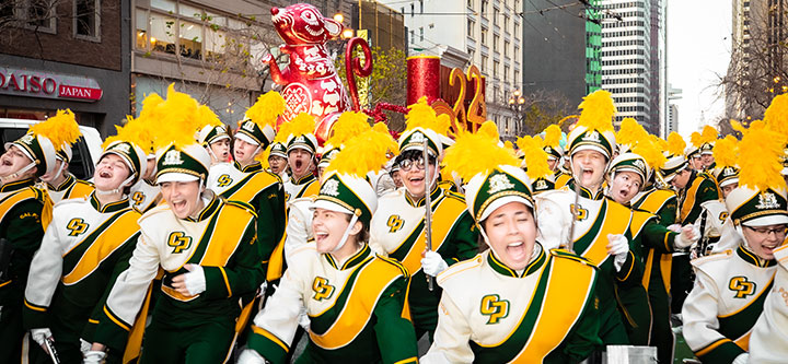 Mustang Band in San Francisco